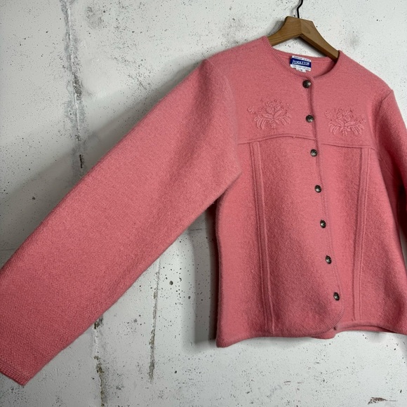 Pendleton Button Front Cardigan 90s Sweater Size Medium - Picture 6 of 9